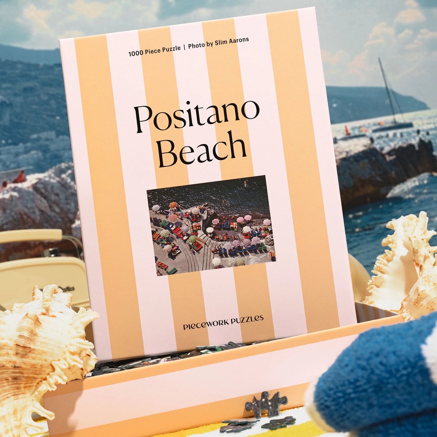 1000-piece Slim Aarons jigsaw puzzle Positano Beach