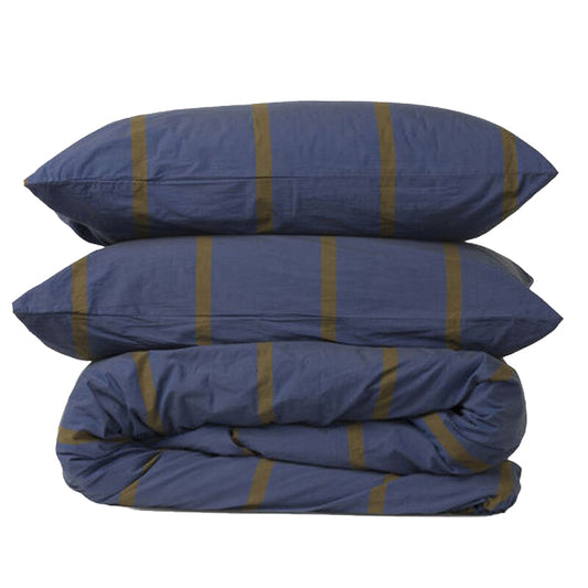 Duo reversible duvet cover aegean and ivy