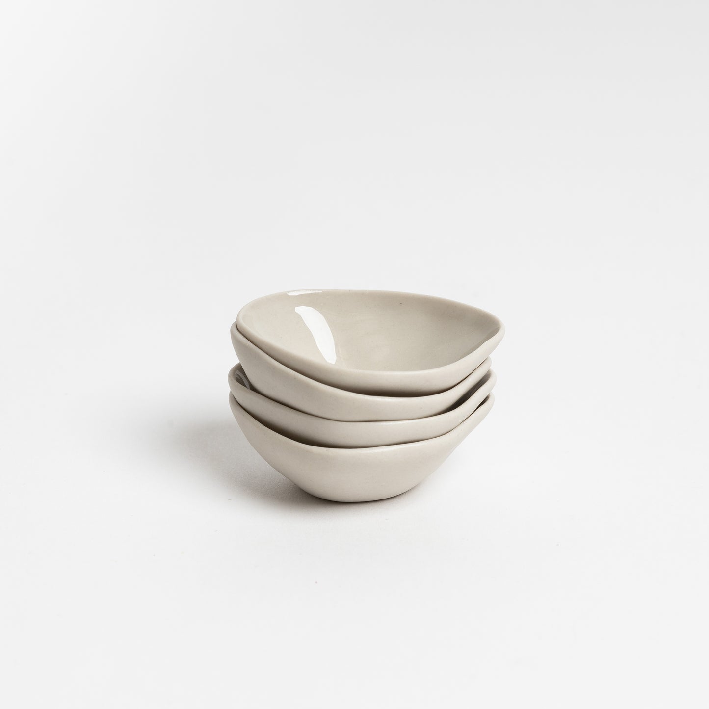 Ceramic organic shaped dish bone 11cm