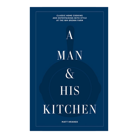 A man and his kitchen book