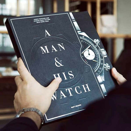 A man and his watch book