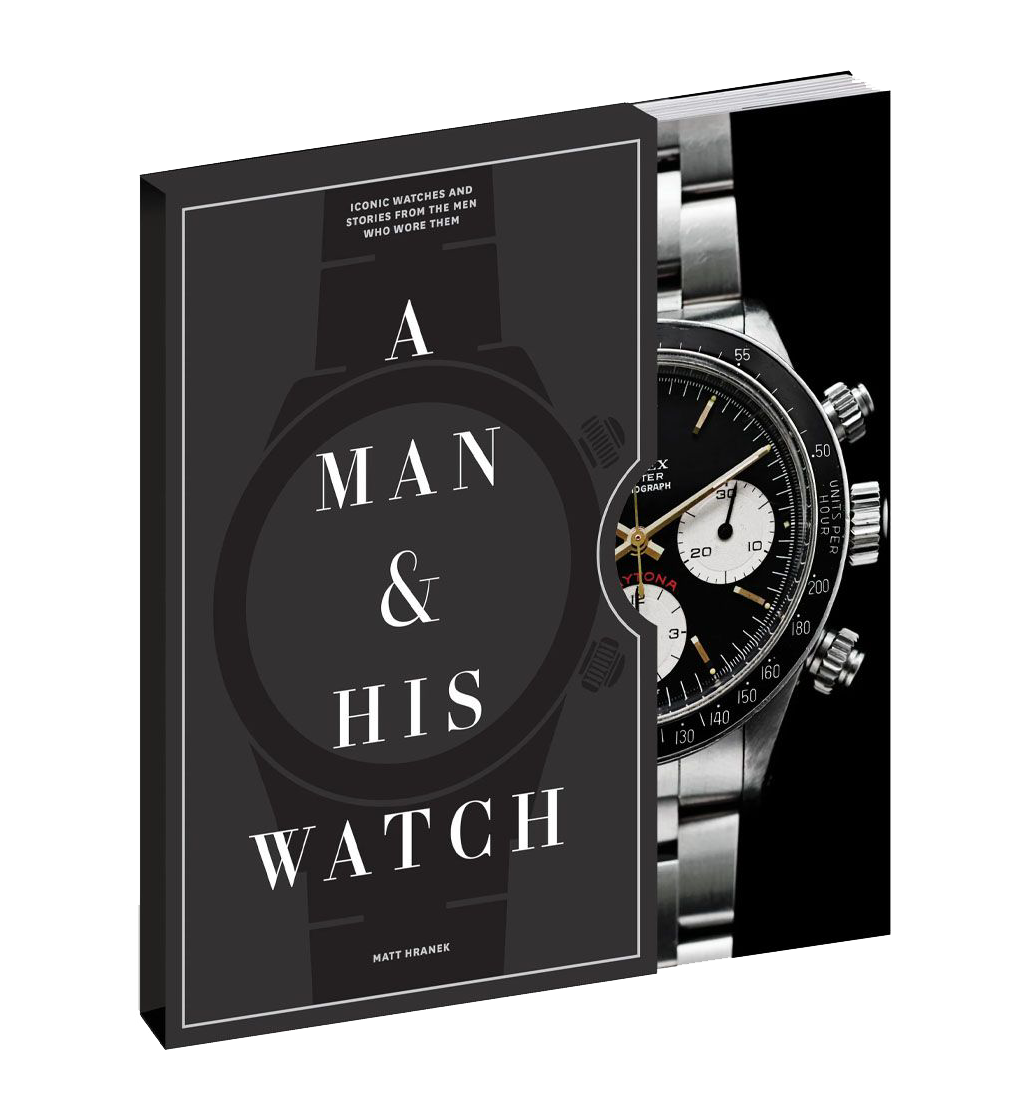 A man and his watch book