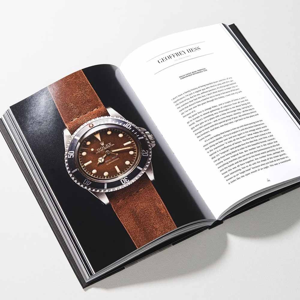 A man and his watch book