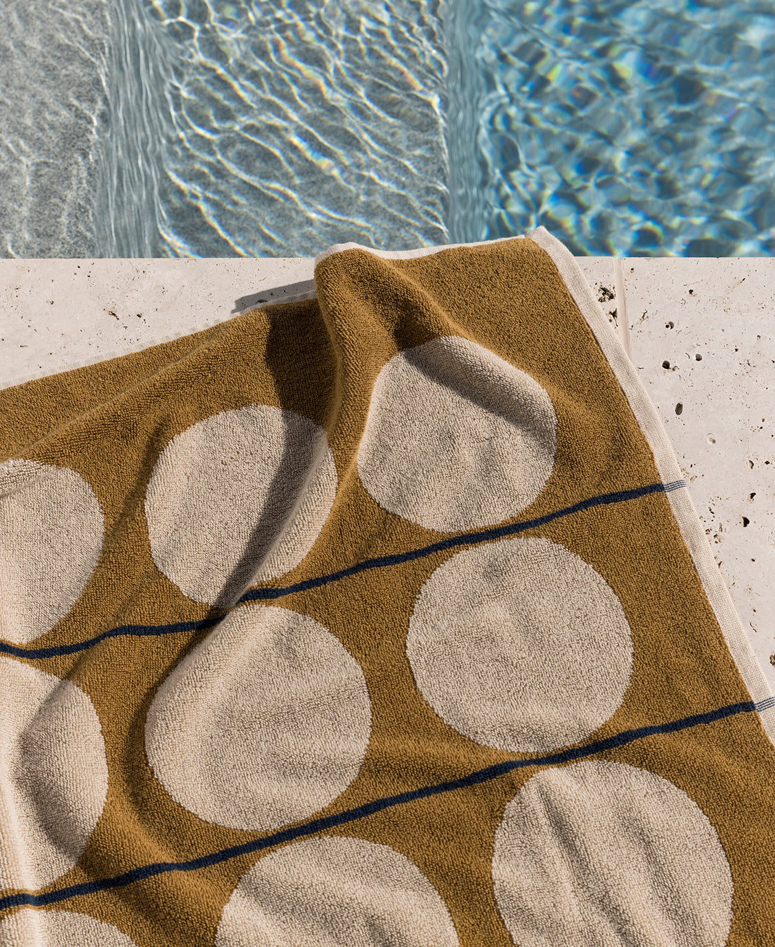 Abacus beach towel oyster and kumara