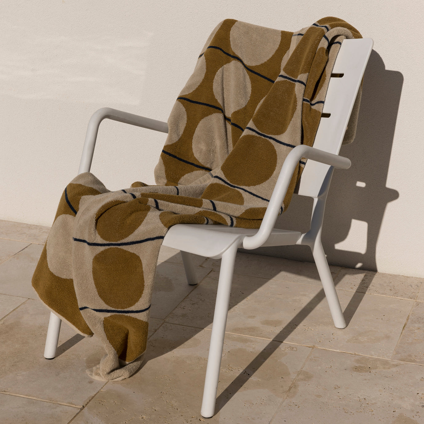 Abacus beach towel oyster and kumara