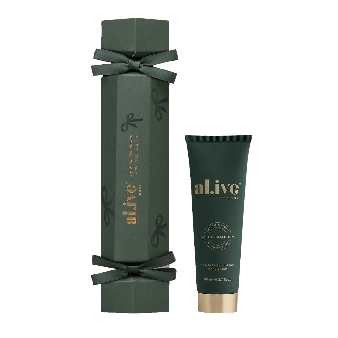 Al.ive hand cream cracker fig & toasted chestnut 80ml