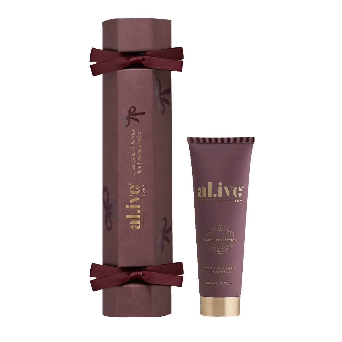 Al.ive hand cream cracker sweet plum & berries