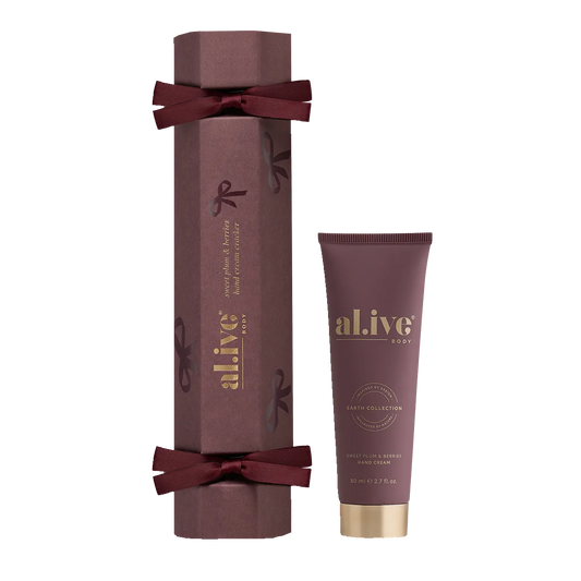 Al.ive hand cream cracker sweet plum & berries