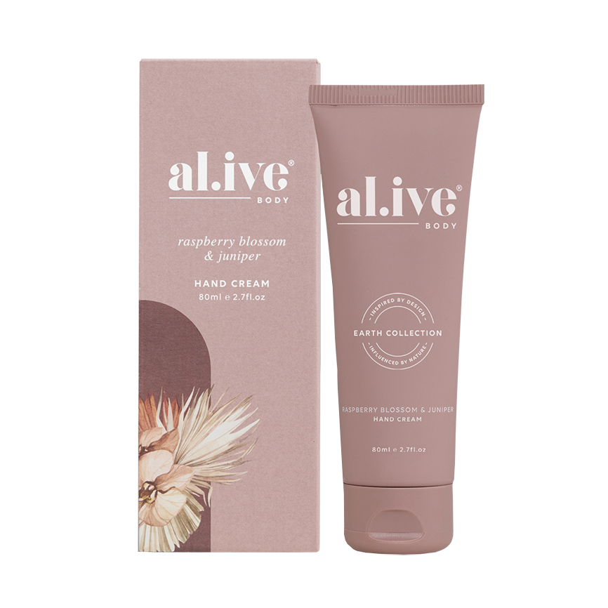 Al.ive hand cream raspberry blossom & juniper 80ml
