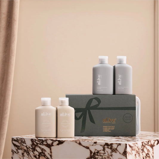 Al.ive hair & body holiday travel pack 120ml
