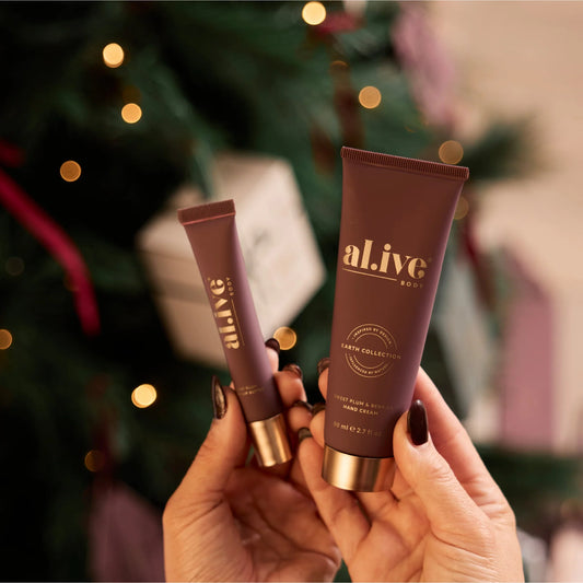 Al.ive hand cream & lip butter gift set - sweet plum & berries