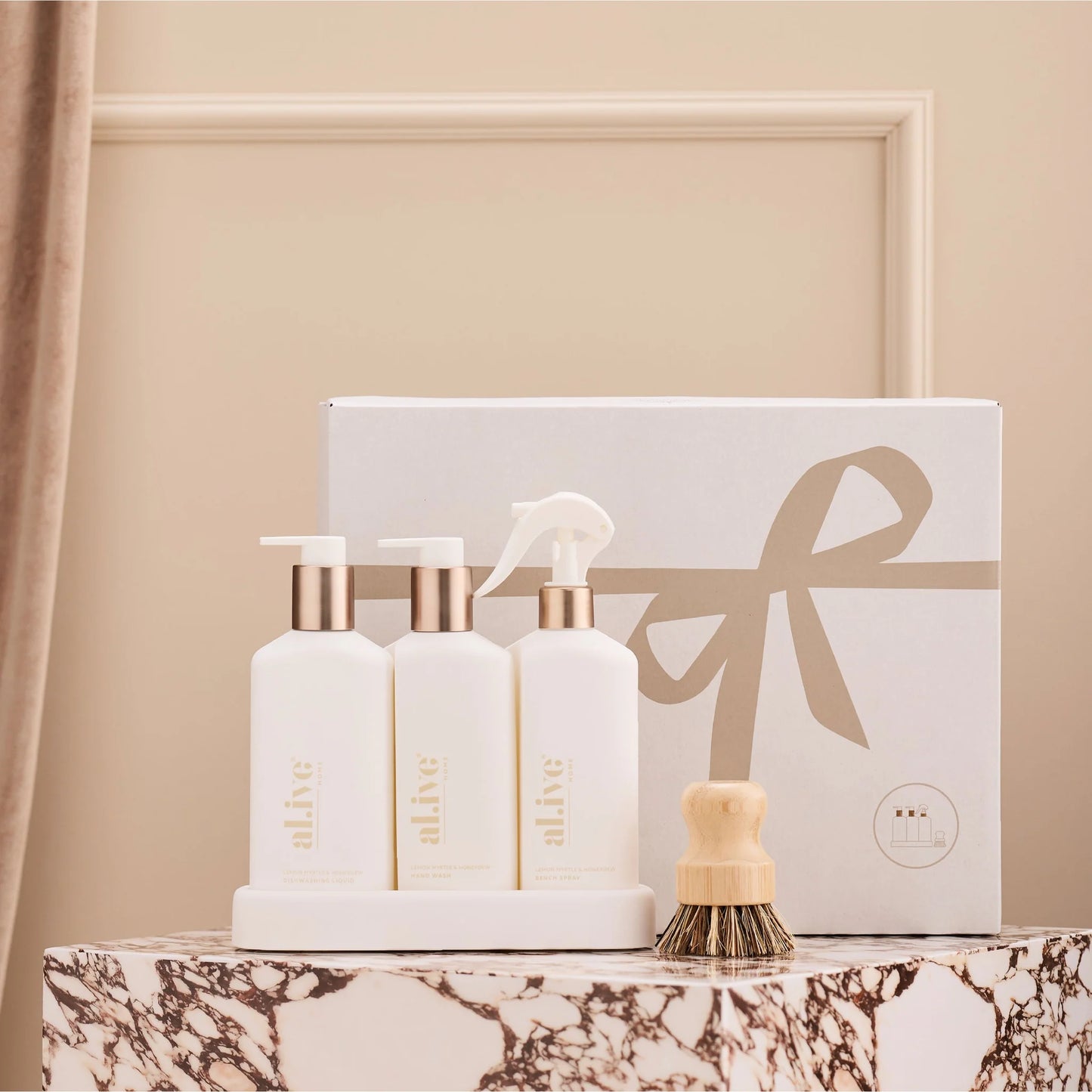 Al.ive kitchen trio gift set lemon myrtle & honeydew