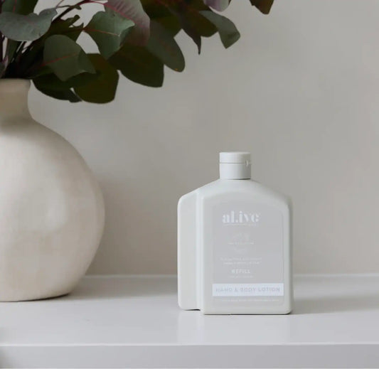 Al.ive lotion refill sea cotton & coconut 650mls