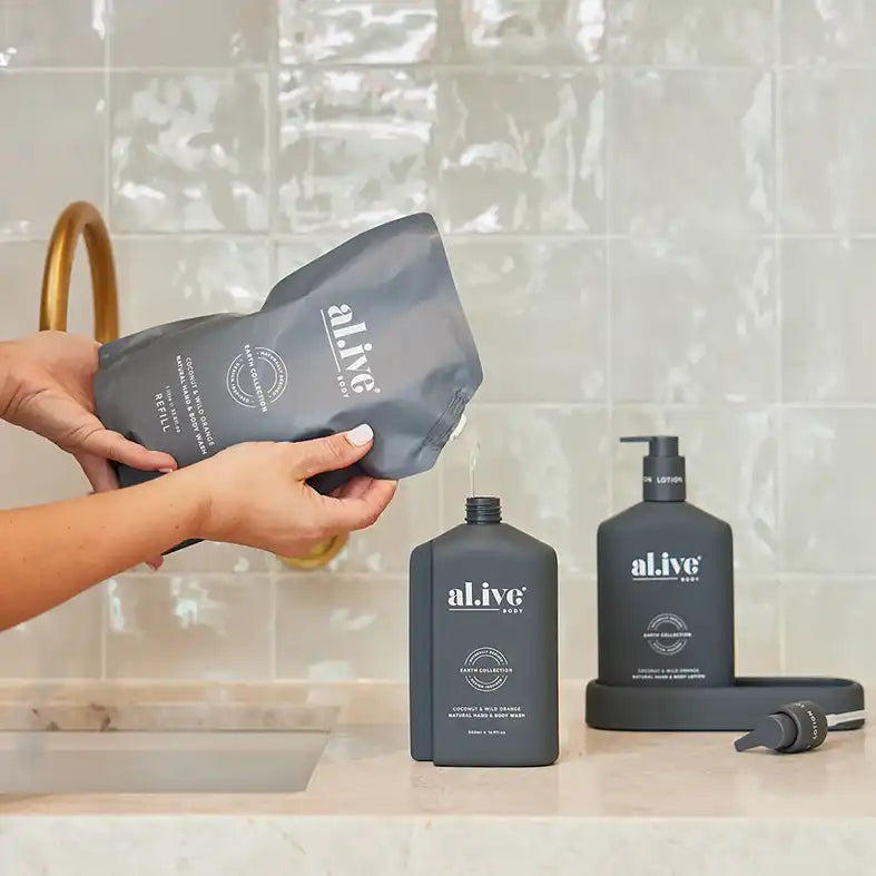 Al.ive wash + lotion duo coconut & wild orange 500ml
