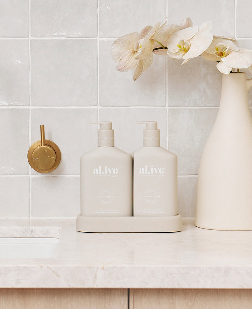Al.ive wash + lotion duo sea cotton & coconut 500ml