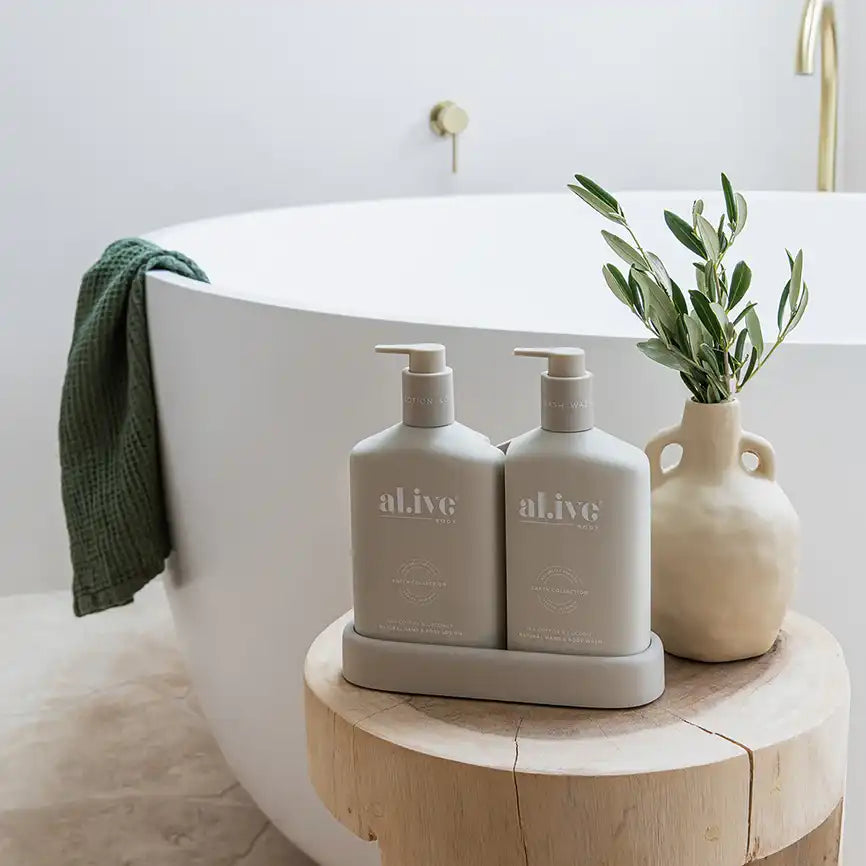 Al.ive wash + lotion duo sea cotton & coconut 500ml