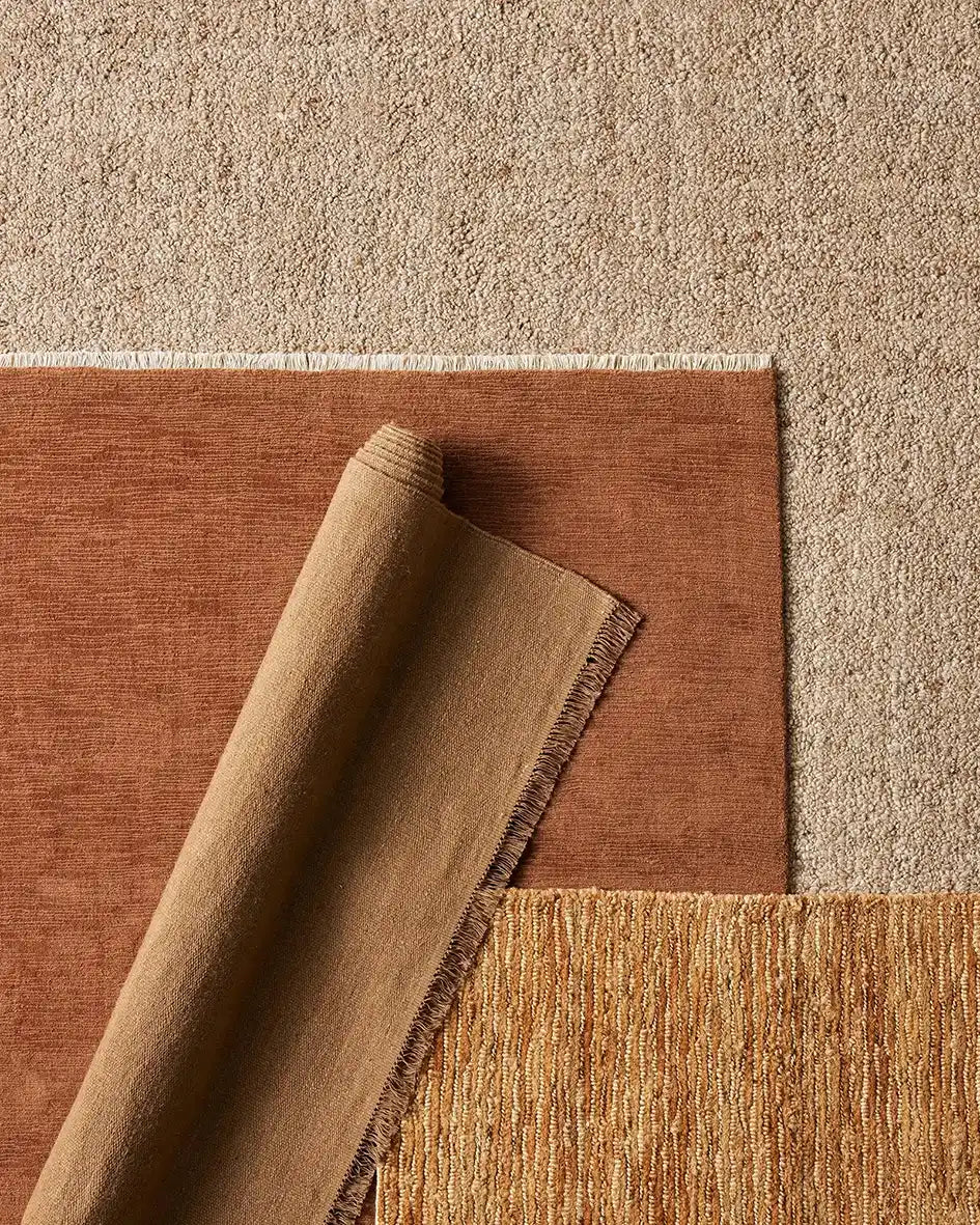 Alessandre NZ wool rug clay 200 x 300cm