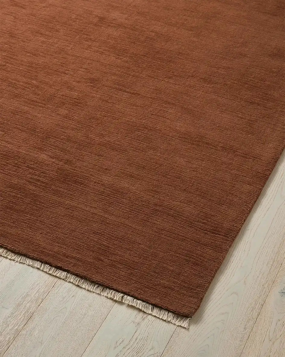 Alessandre NZ wool rug clay 200 x 300cm