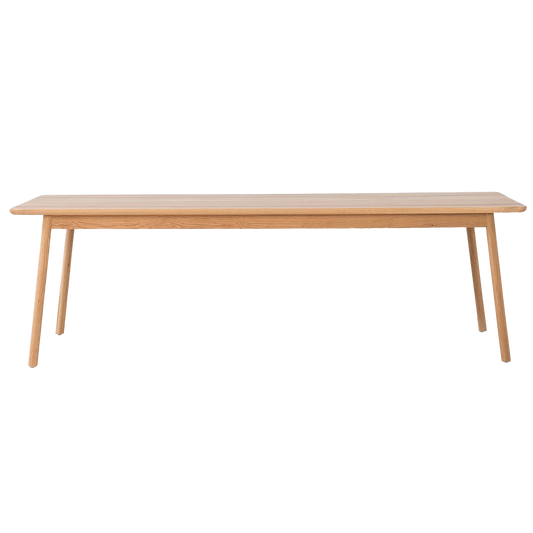 American oak dining table