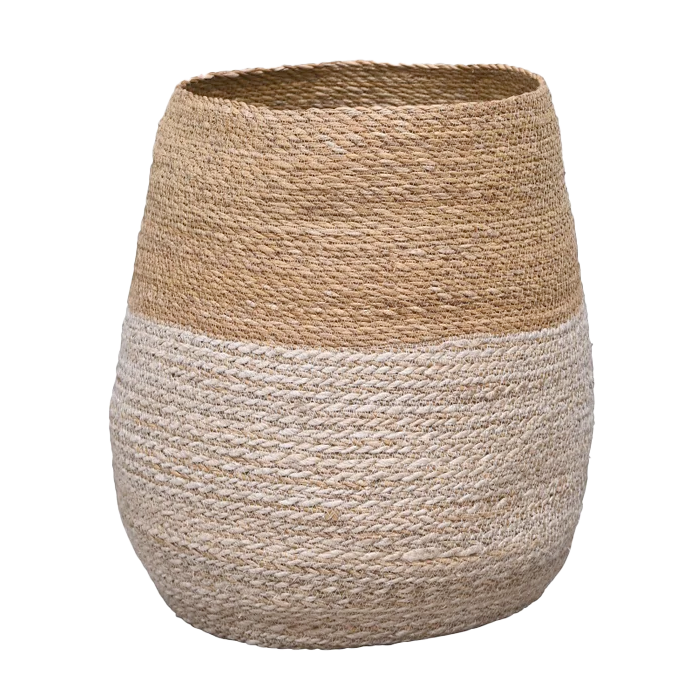 Aria two tone basket natural 45cm