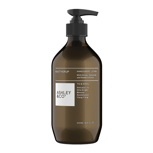 Ashley & Co sootherup lotion Tui & Kahili