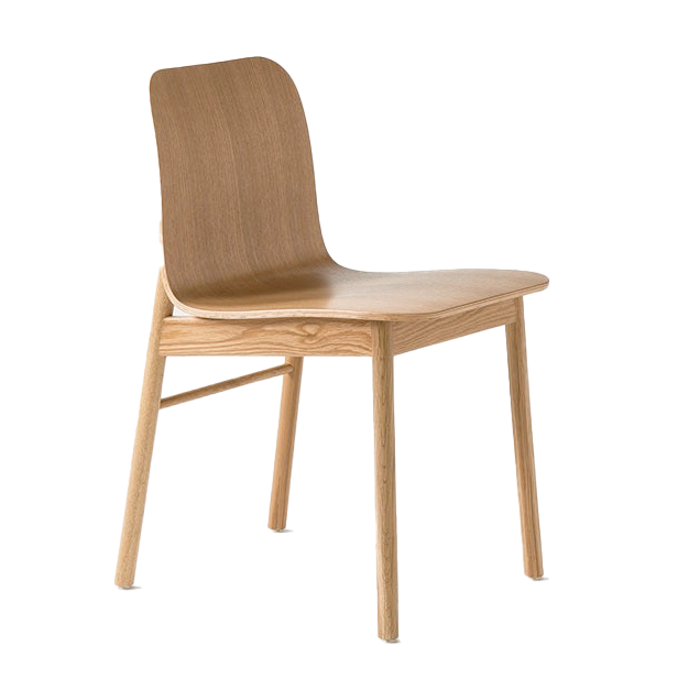 Aspen oak dining chair natural