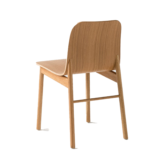 Aspen oak dining chair natural