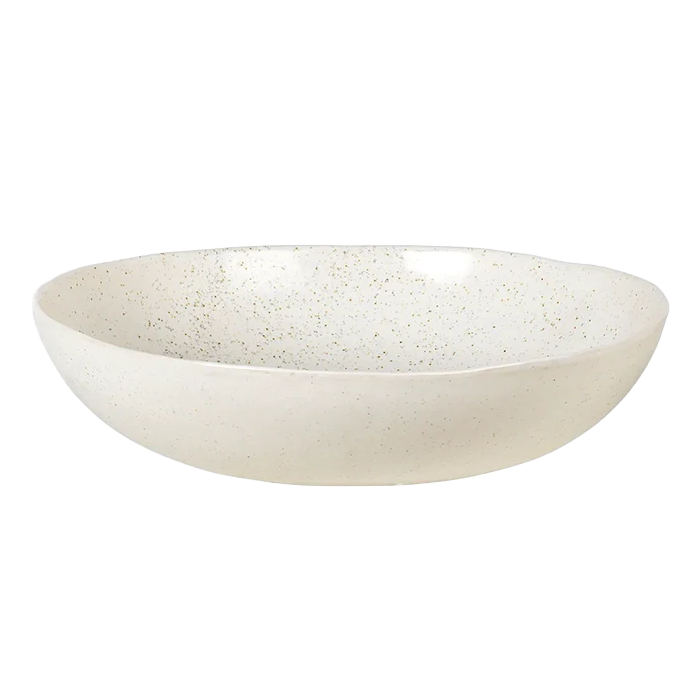 Broste Nordic vanilla serving bowl 34cm