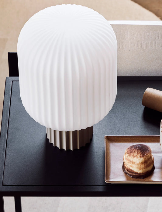 Broste lolly table lamp short sand