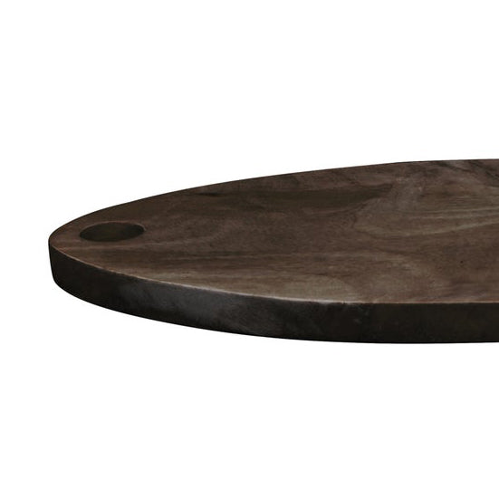 Long serving board dark brown 53cm