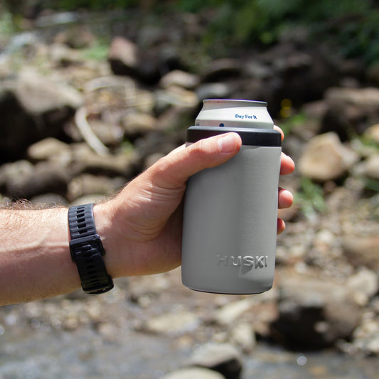 Huski beer cooler stone grey