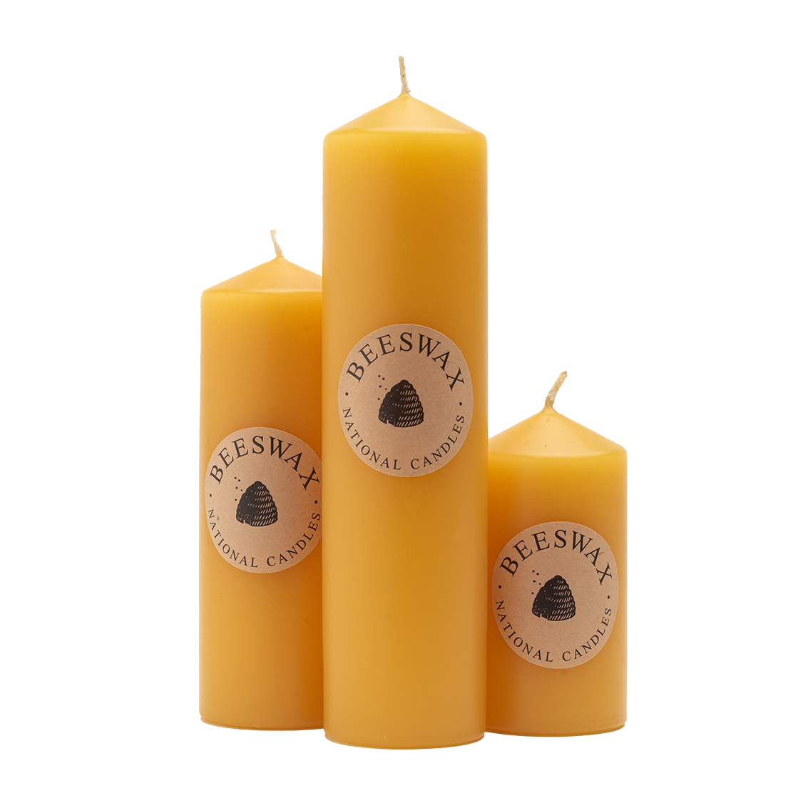 NZ Made beeswax candle