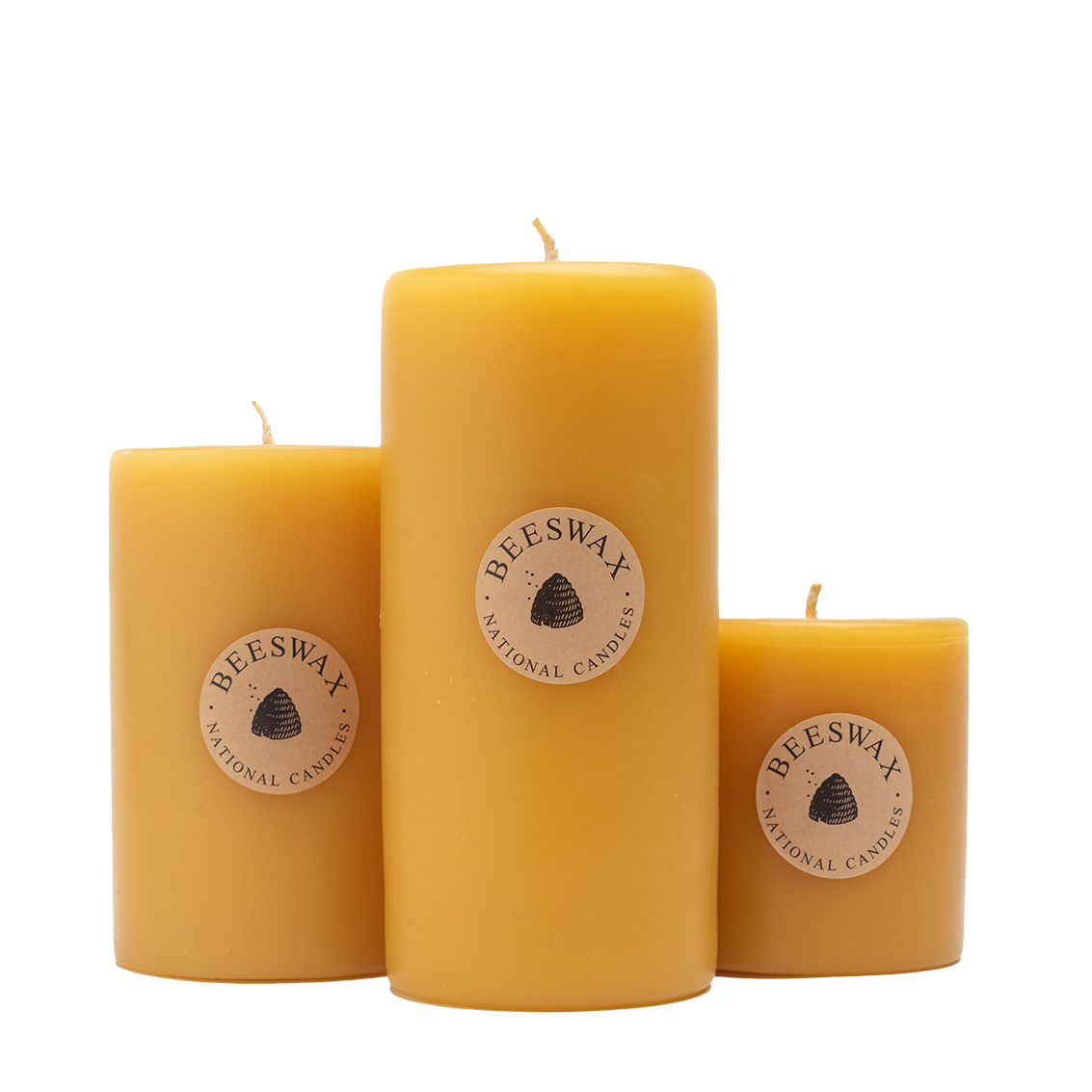 NZ Made beeswax candle