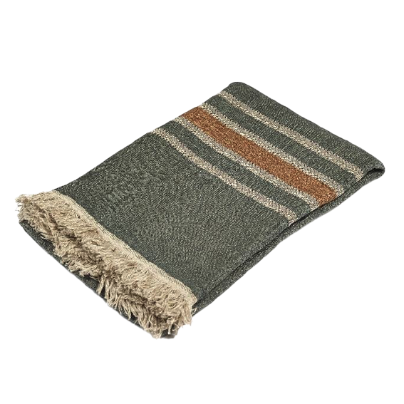 Belgium linen fouta throw alouette 110 x 180cm