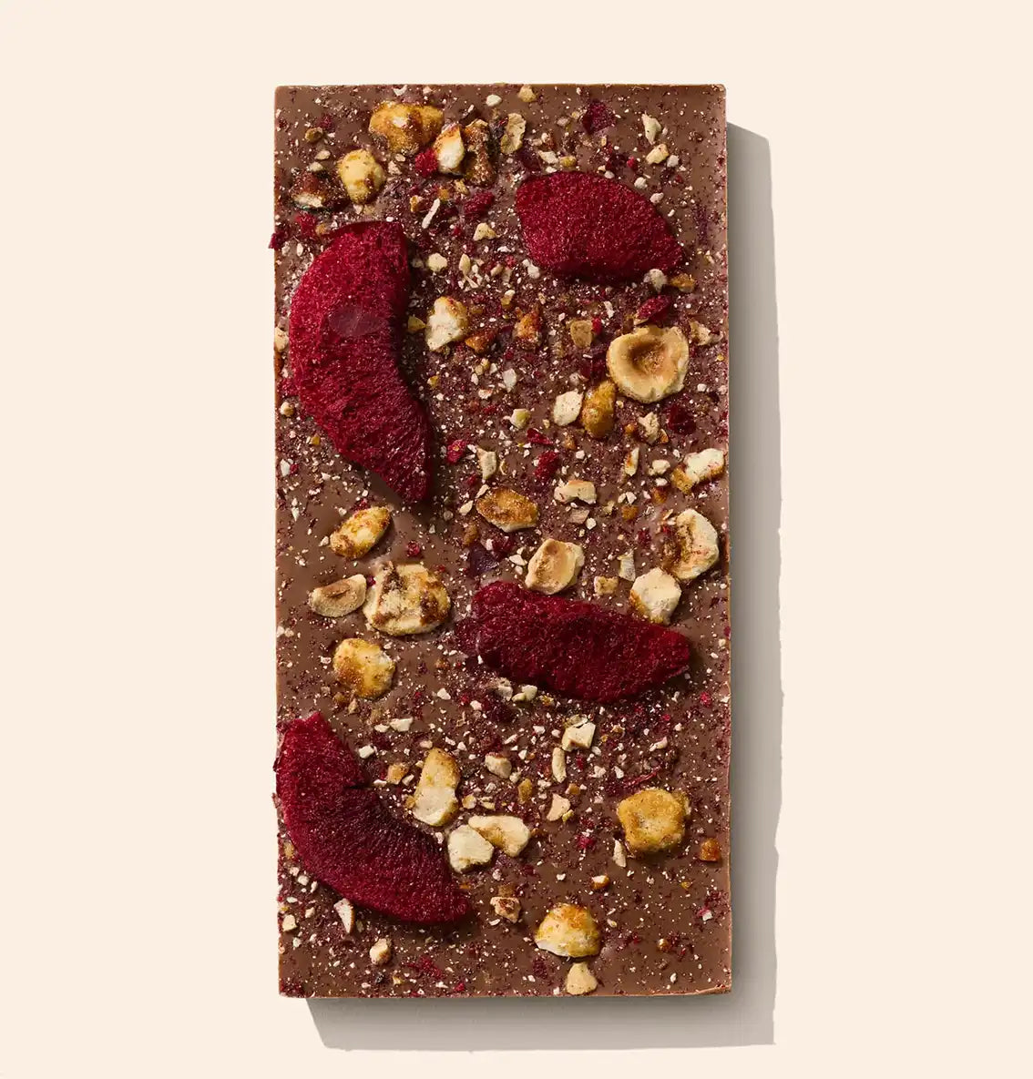 Bennetts plum and hazelnut milk chocolate bar
