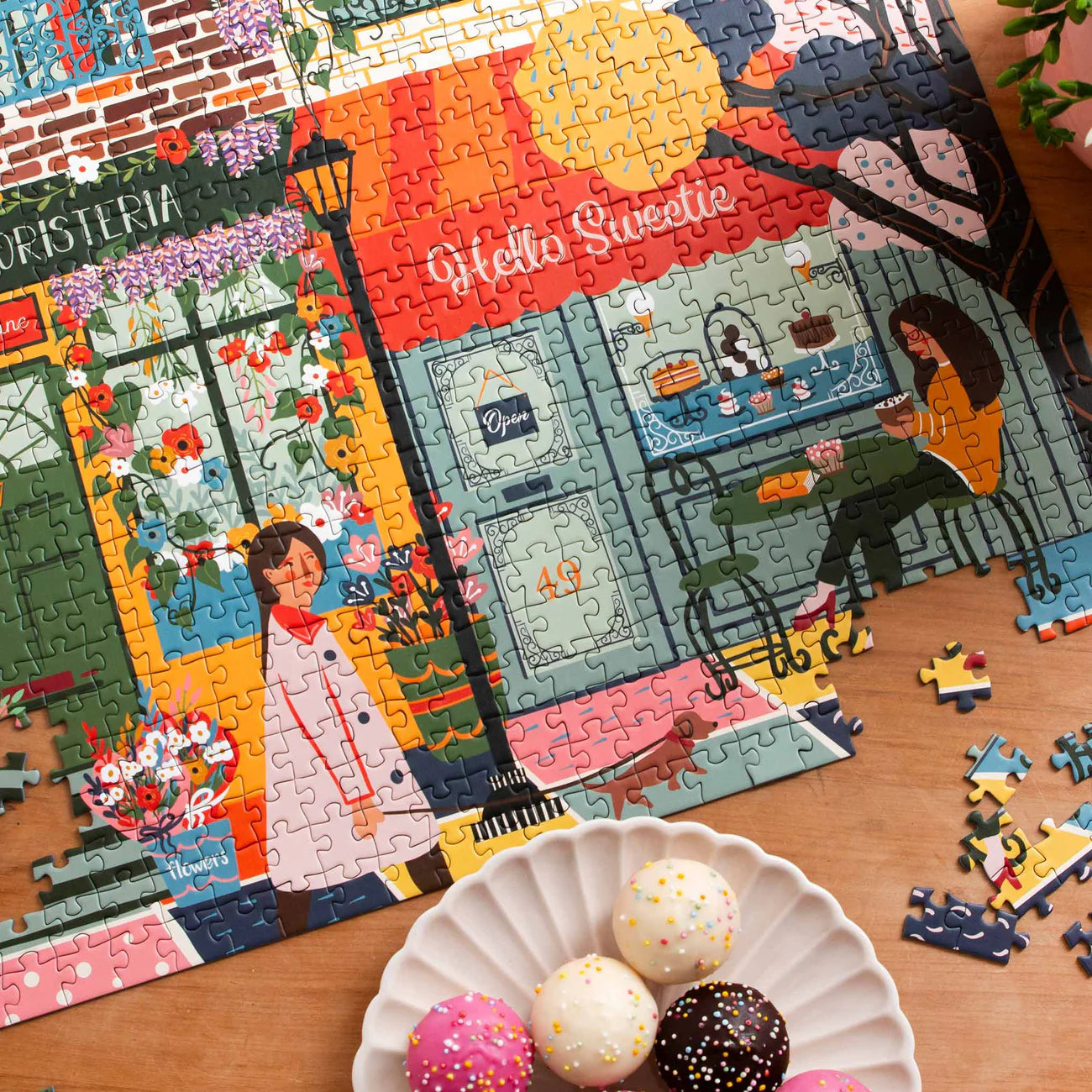 Blossom Lane 1000-piece jigsaw puzzle