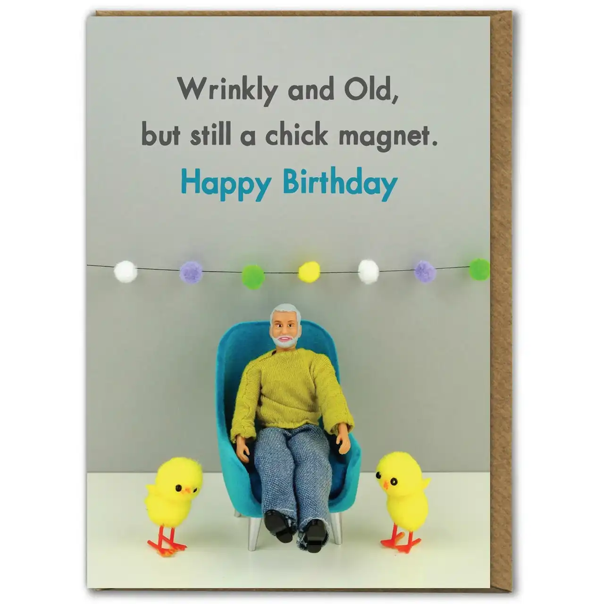 Chick magnet card