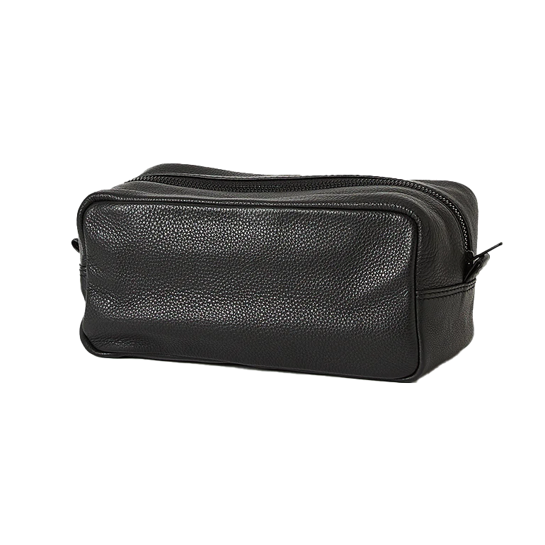 Brando leather wash bag