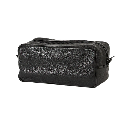 Brando leather wash bag