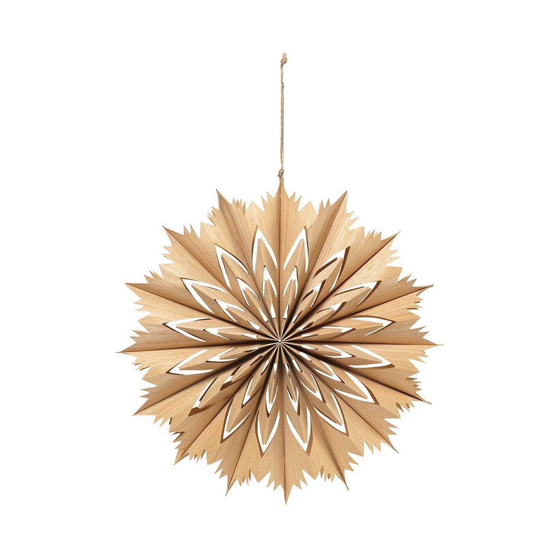 Broste large natural hanging venja star 30cm