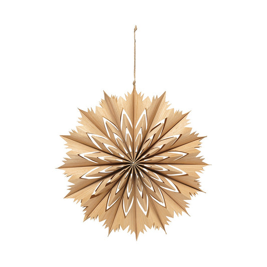 Broste large natural hanging venja star 30cm