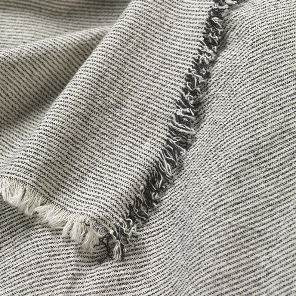 Broste Eloise cotton striped tablecloth 300cm