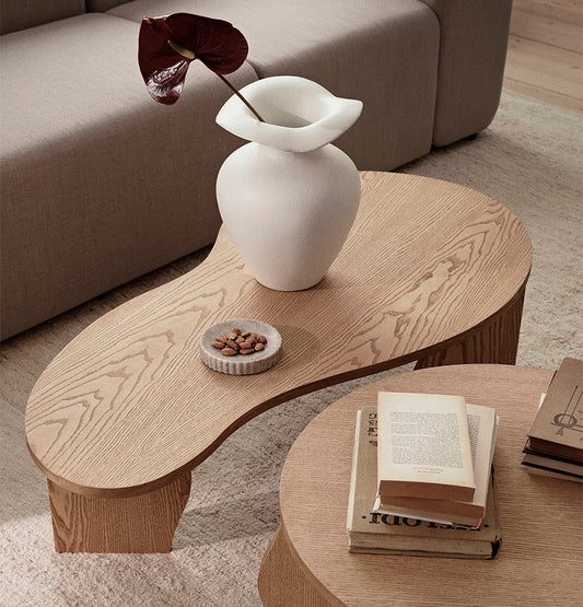 Broste Florentina vase off-white 32cm