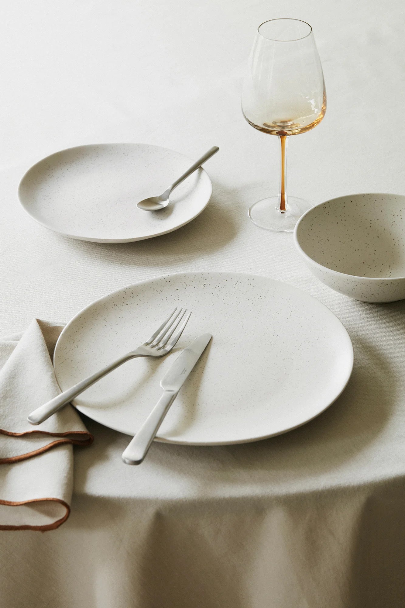 Broste Nordic vanilla dessert plate 20cm