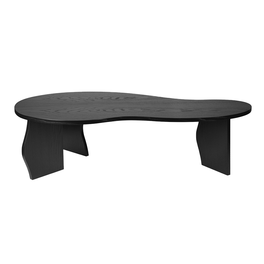 Broste large brook coffee table black