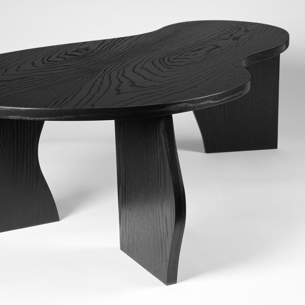 Broste large brook coffee table black