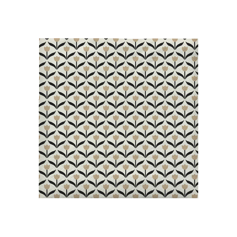 Broste tulip paper napkins set of 20
