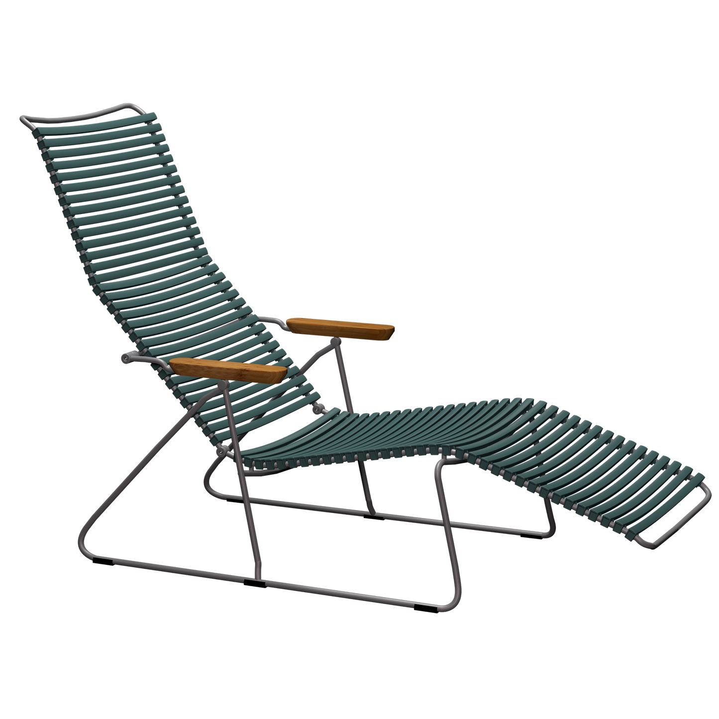 Outdoor click sun lounger