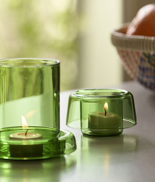 Cascade tealight candleholder mint