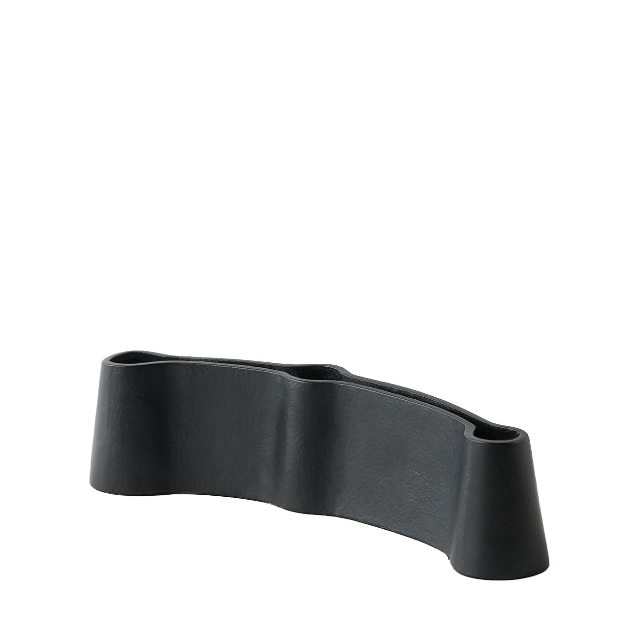 Channel triple candleholder black